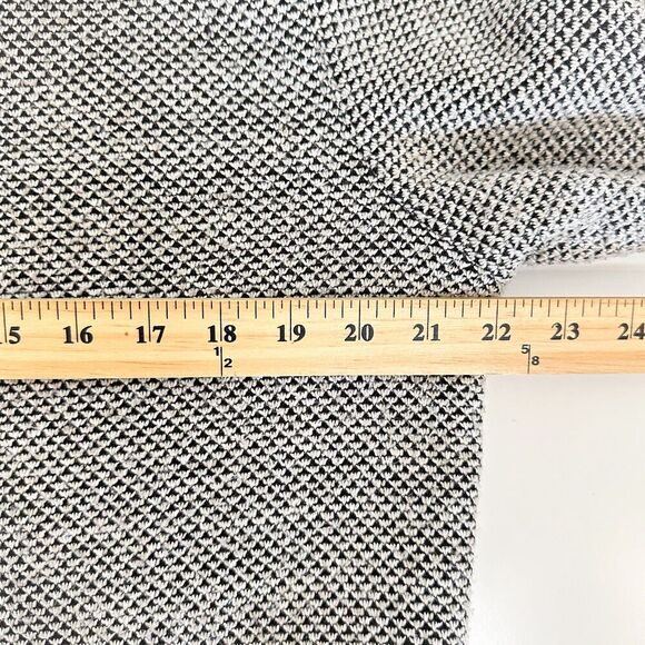 ORVIS Mens Brighton Sherpa Lined 1/4 Zip Pullover Sweater Sz Medium Black White - Picture 10 of 11